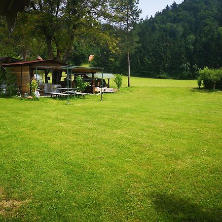 Vila Hiska Zeleni Raj Podnart Exteriér fotografie